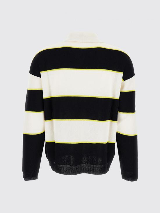 25FW 알렉산더 맥퀸 폴로 티셔츠 839848Q1BEQ 1378 Black - ALEXANDER MCQUEEN