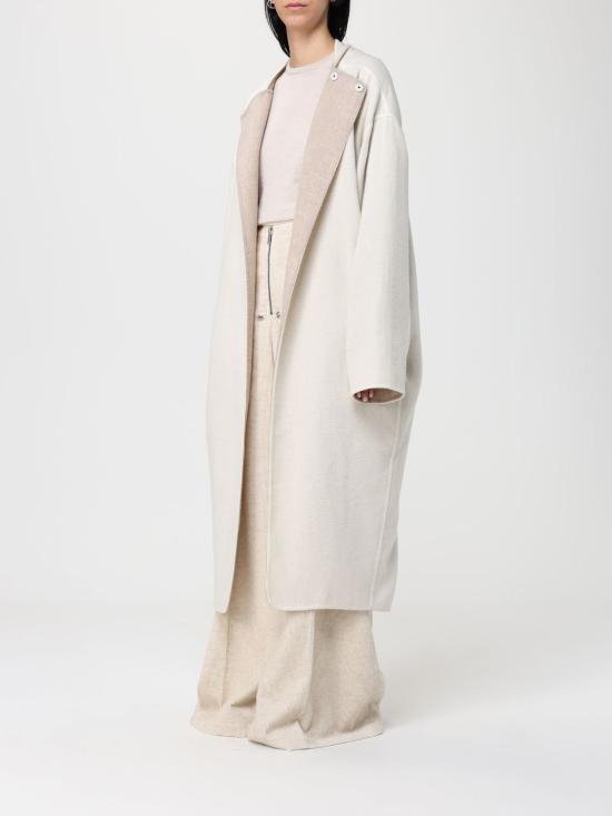 25FW 릭 오웬스 코트 RP02E4909DBC 1108 Milk - RICK OWENS