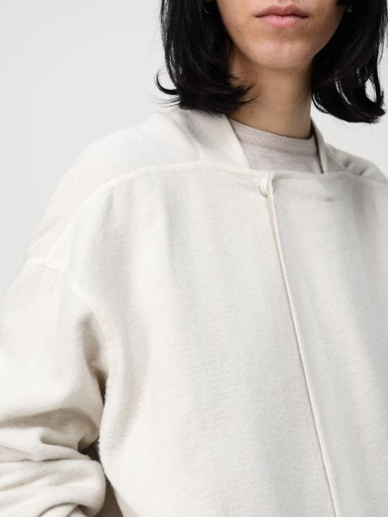 25FW 릭 오웬스 코트 RP02E4909DBC 1108 Milk - RICK OWENS