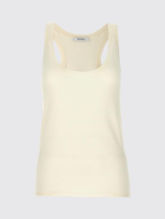 25FW 막스마라 민소매 티셔츠 1361194106002 001 White