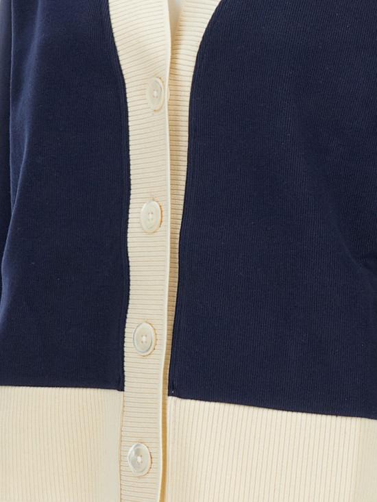 25FW 톰브라운 가디건 FJT395AJ0223 415 Blue - THOM BROWNE