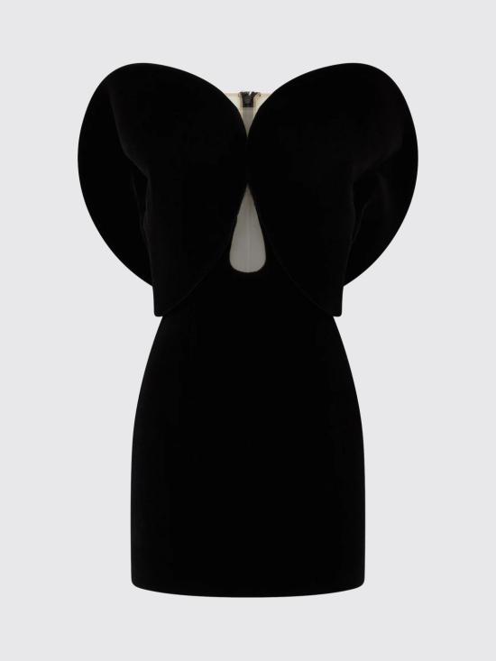 25FW 데이비드 코마 롱 원피스 AW25DK05D Black