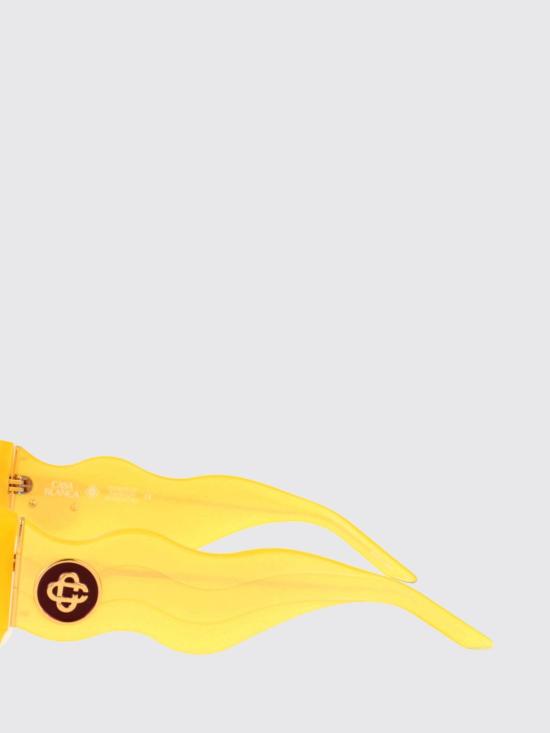 26SS 카사블랑카 선글라스 EW 020 08 YELLOW GOLD Yellow - CASABLANCA