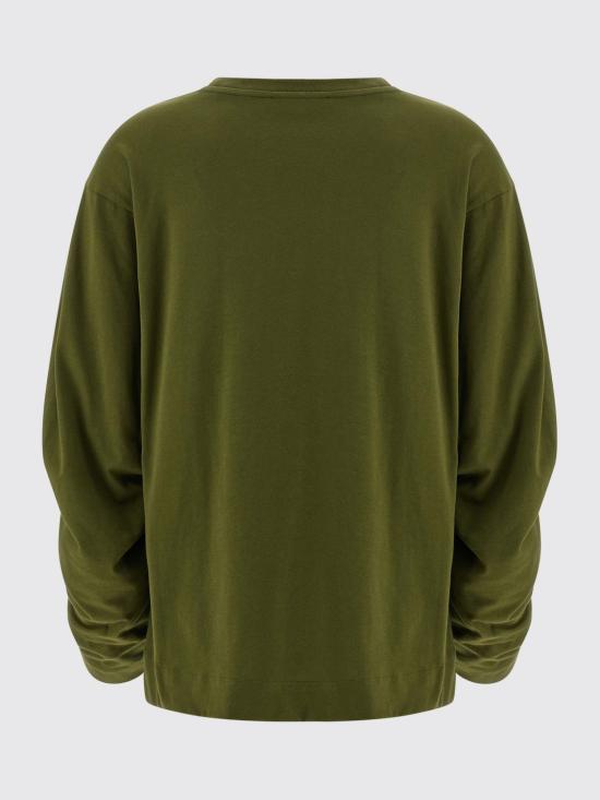 25FW 드리스 반 노튼 반팔 티셔츠 2520111102603 604 Green - DRIES VAN NOTEN