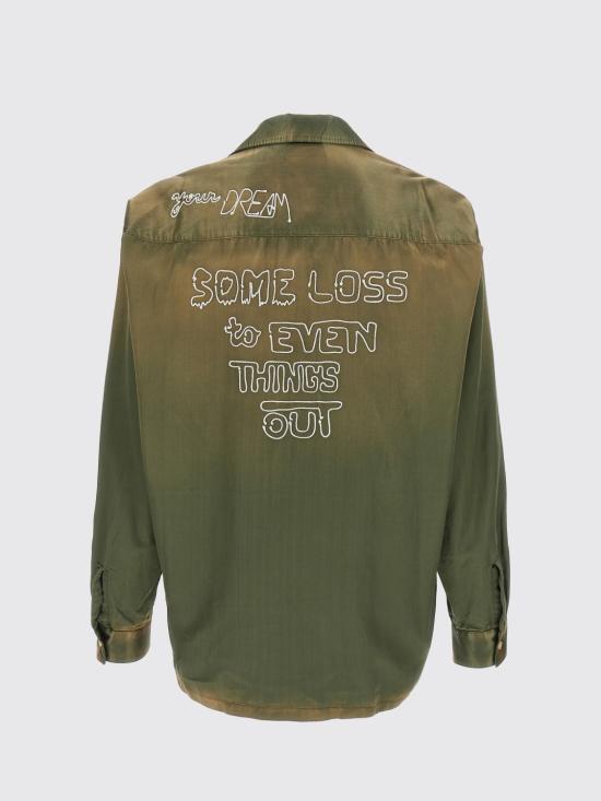 25FW 메종 미하라 야스히로 셔츠 J15SH183 KHAKI Green - MAISON MIHARA YASUHIRO