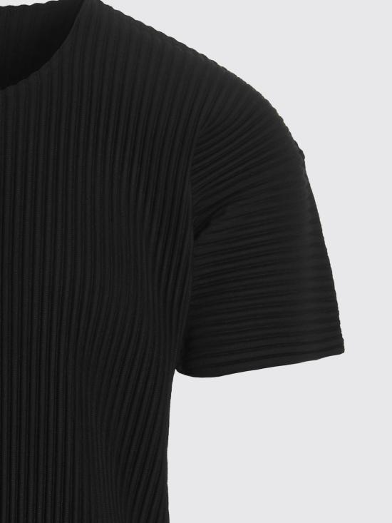 25FW 옴므 플리세 이세이 미야케 반팔 티셔츠 HP59JK520 15 Black - HOMME PLISSE' ISSEY MIYAKE