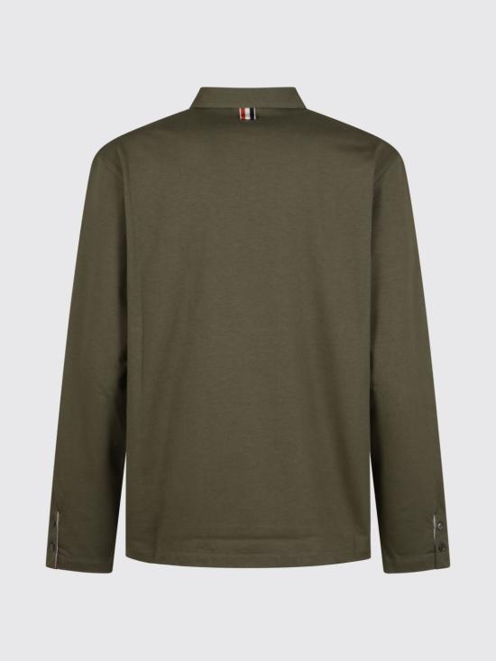 25FW 톰브라운 폴로 티셔츠 MJP231E 310 Green - THOM BROWNE