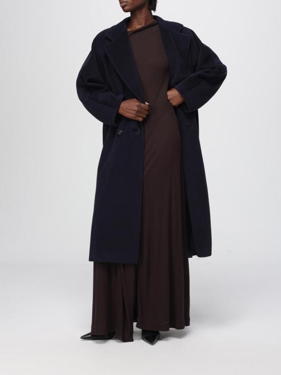 25FW 막스마라 마담 코트 2421018011600 005 Navy - MAX MARA