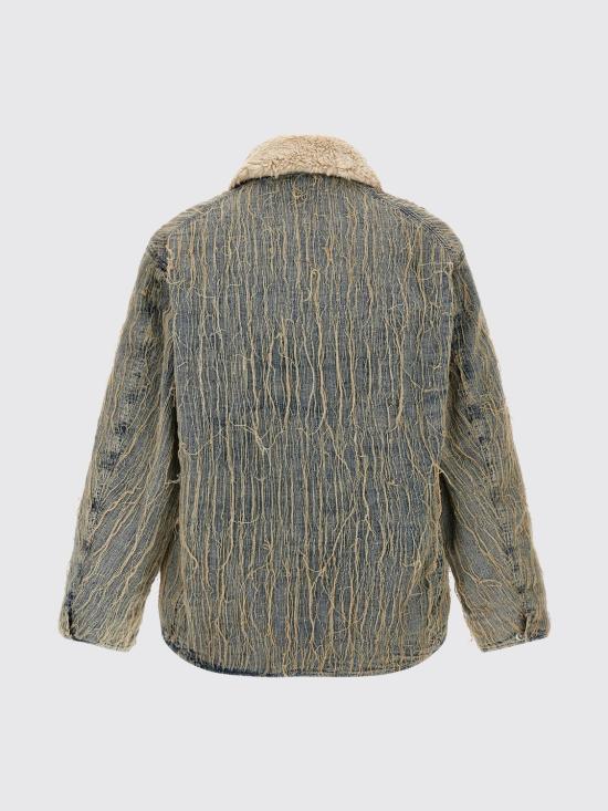 25FW 디젤 자켓 A192760CMBZ 01 Blue - DIESEL