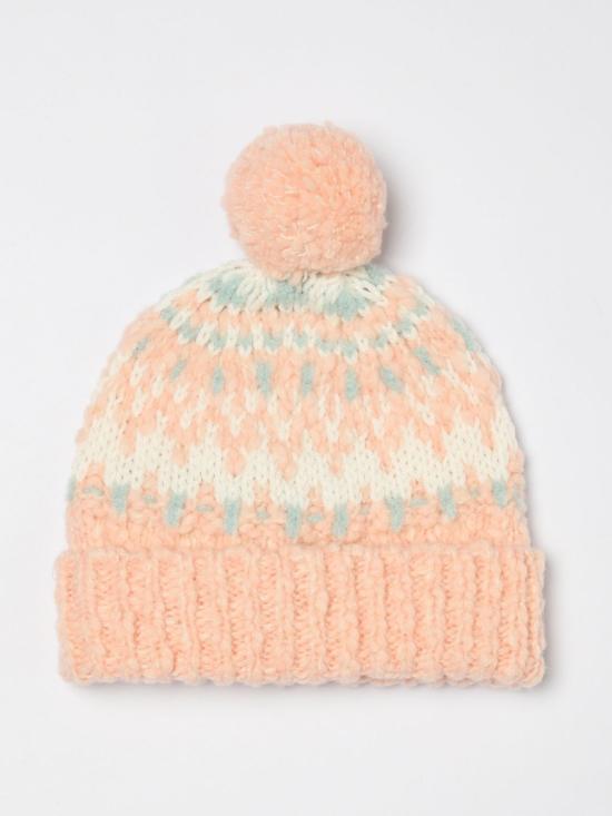 25FW [키즈] 몽클레어 모자 3B00003M8415 F50 Pink - MONCLER