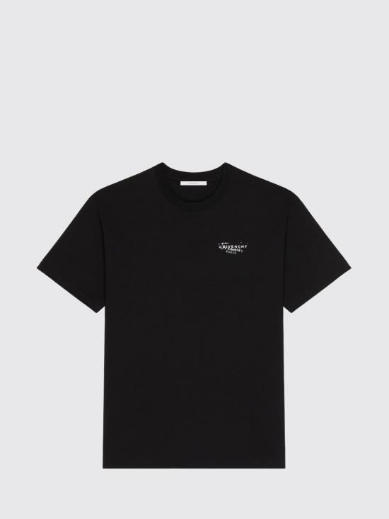 26SS 지방시 반팔 티셔츠 BM71NK3YSA 001 Black