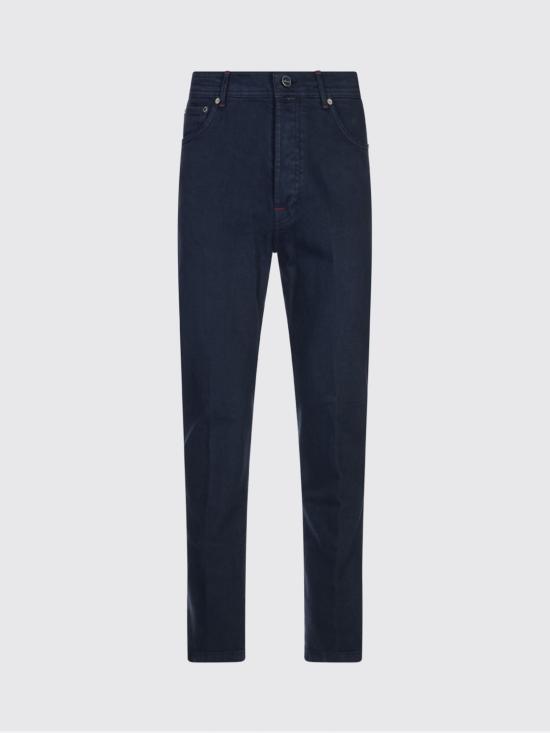 25FW 키톤 스트레이트 팬츠 UPNJSMK0109H 02 Blue