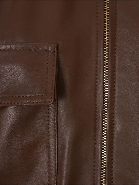 25FW 막스마라 스튜디오 자켓 2526446011600 002 Brown - MAX MARA STUDIO