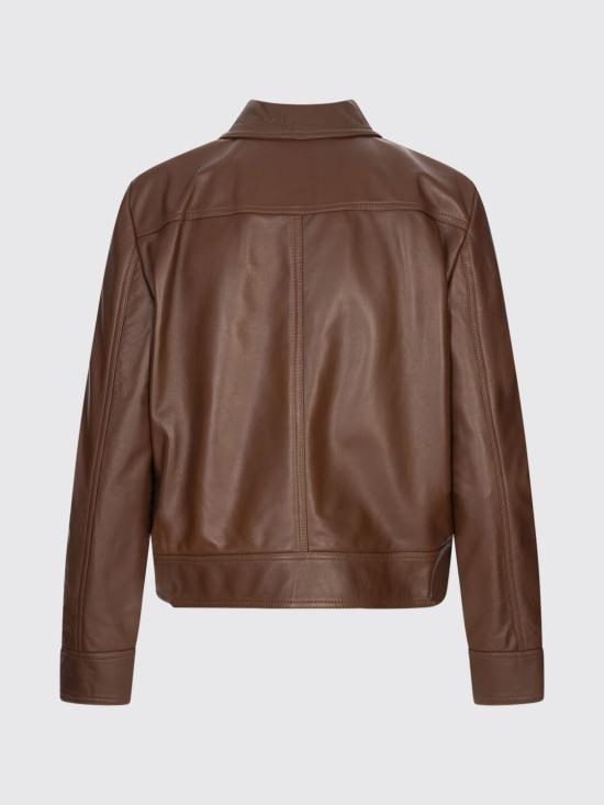 25FW 막스마라 스튜디오 자켓 2526446011600 002 Brown - MAX MARA STUDIO