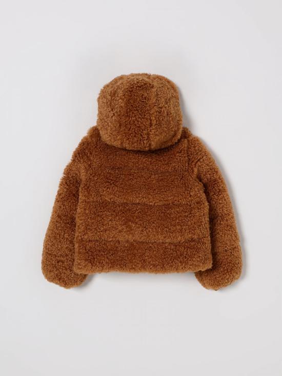 25FW [키즈] 세이브더덕 코트 J32369GCURL21 40043 Camel - SAVE THE DUCK