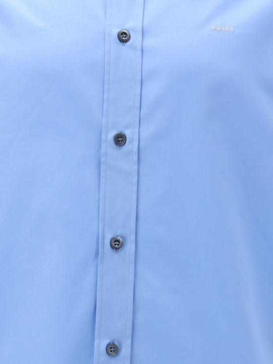 25FW 프라다 셔츠 UCN61110IV F0YRX Sky Blue - PRADA