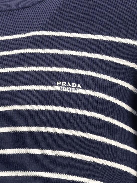 25FW 프라다 스웨터 UMF116SOOO17V5 F0008 Blue - PRADA