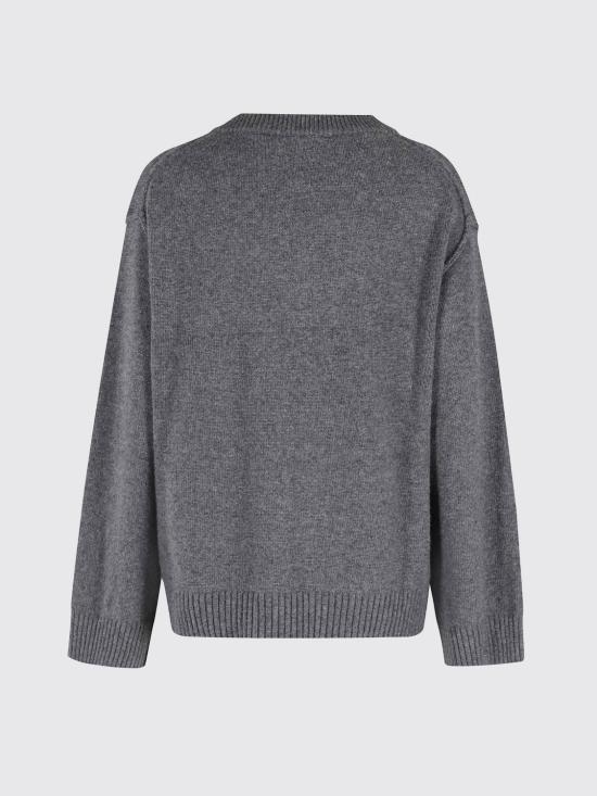 25FW 가니 스웨터 K2589 220 Grey - GANNI