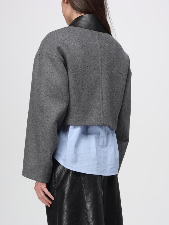 25FW 스포트막스 자켓 2522086022600 001 Charcoal - SPORTMAX