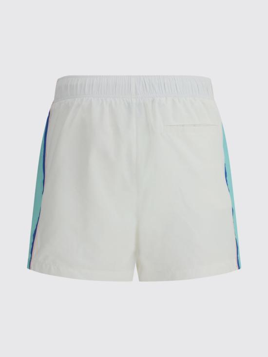 25FW 카사블랑카 숏팬츠 MPF25TR029 01 White - CASABLANCA