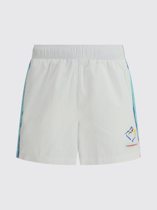 25FW 카사블랑카 숏팬츠 MPF25TR029 01 White