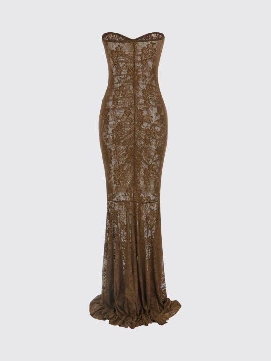 25FW 노마카말리 롱 원피스 ST3253SLD47867 Green - NORMA KAMALI