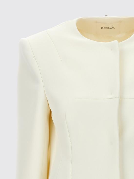 25FW 스포트막스 자켓 191101410600 004 White - SPORTMAX