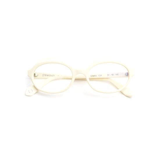 26SS 리와인드 선글라스 GRAVITY C24 BIANCO BURRO - REWIND