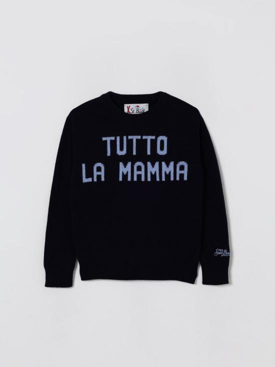 25FW [키즈] 세인트바쓰 풀오버 DOU0001 01615L Blue