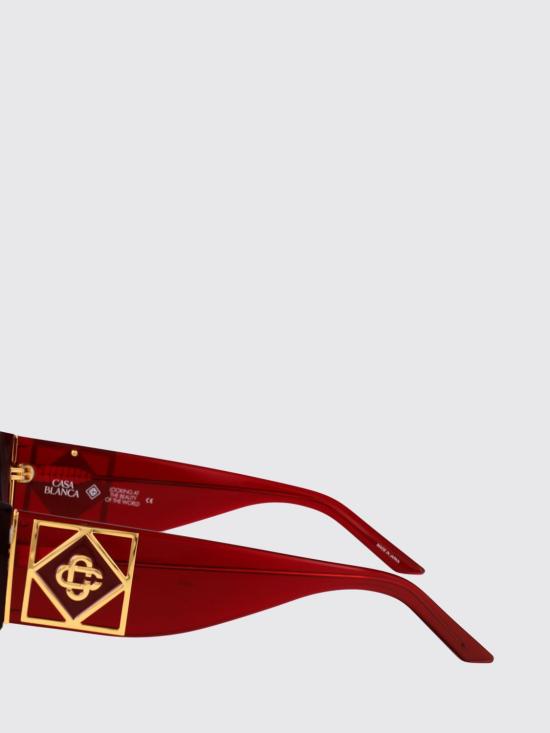 25FW 카사블랑카 선글라스 EW 018 01 WINE GOLD Red - CASABLANCA