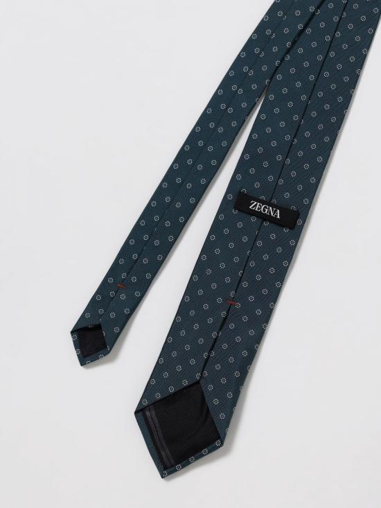 25FW 에르메네질도제냐 넥타이 1P8Z2D03TA2 308 Green - ERMENEGILDO ZEGNA