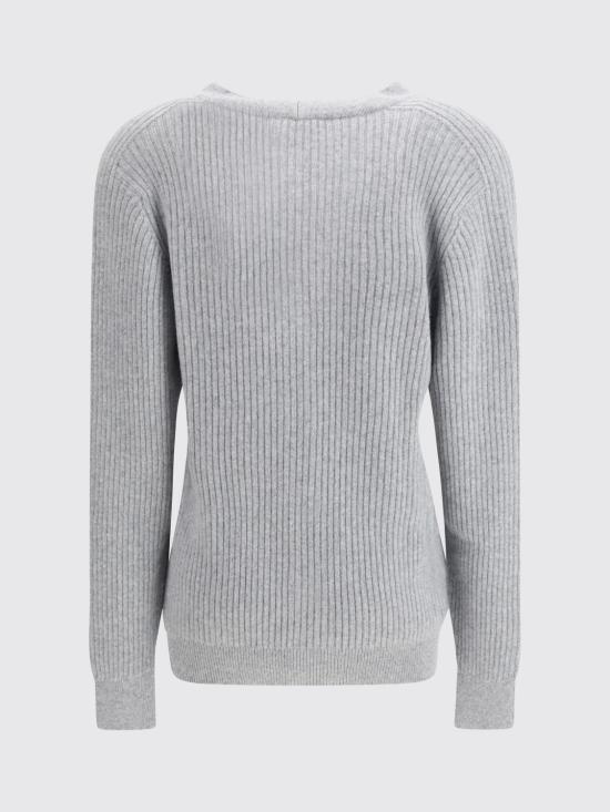 25FW 발망 가디건 FF0KO003KJ17 9UB Grey - BALMAIN