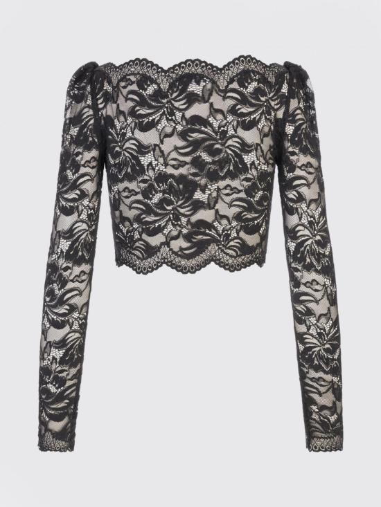 25FW 파코라반 탑 24AJT0845PA0170 P001 Black - PACO RABANNE