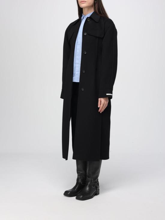 25FW 스포트막스 OLIO 올리오 버진울 코트 2522016021600 013 Black - SPORTMAX