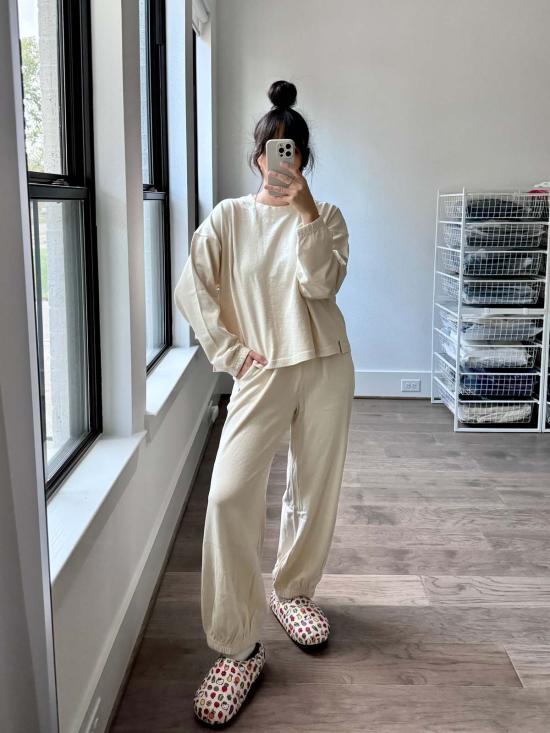  르 본 숍 긴팔 티셔츠 나투렐 티셔츠 - LE BON SHOPPE