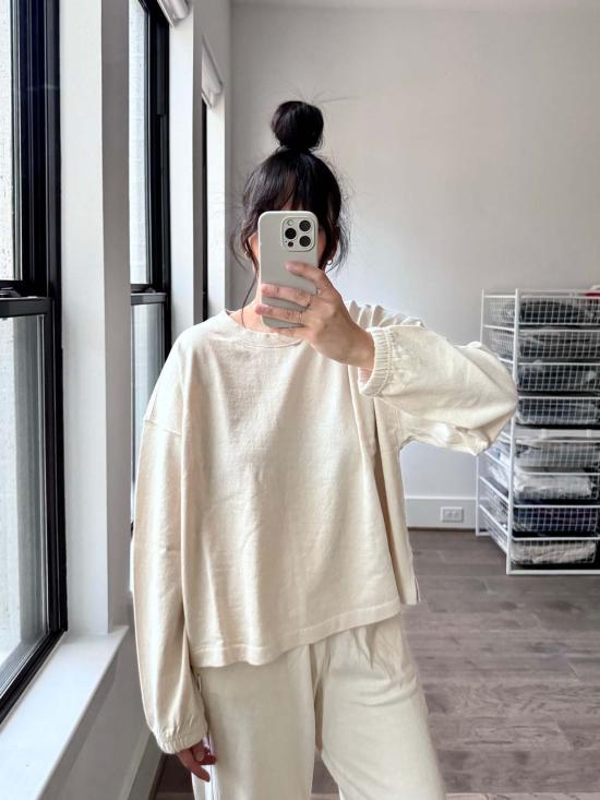 르 본 숍 긴팔 티셔츠 나투렐 티셔츠 - LE BON SHOPPE