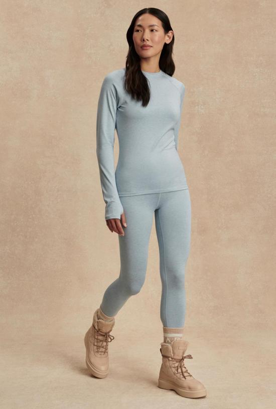  발리 레깅스 Varley Always Warm 베이스 레이어  글레이셔 마를 - VARLEY