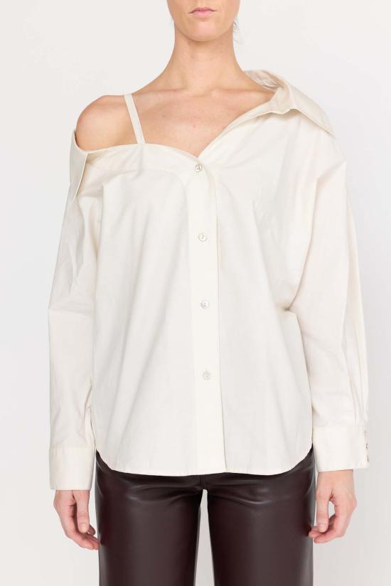  크리스티 린 블라우스 다샤 탑 에크루 - CHRISTY LYNN