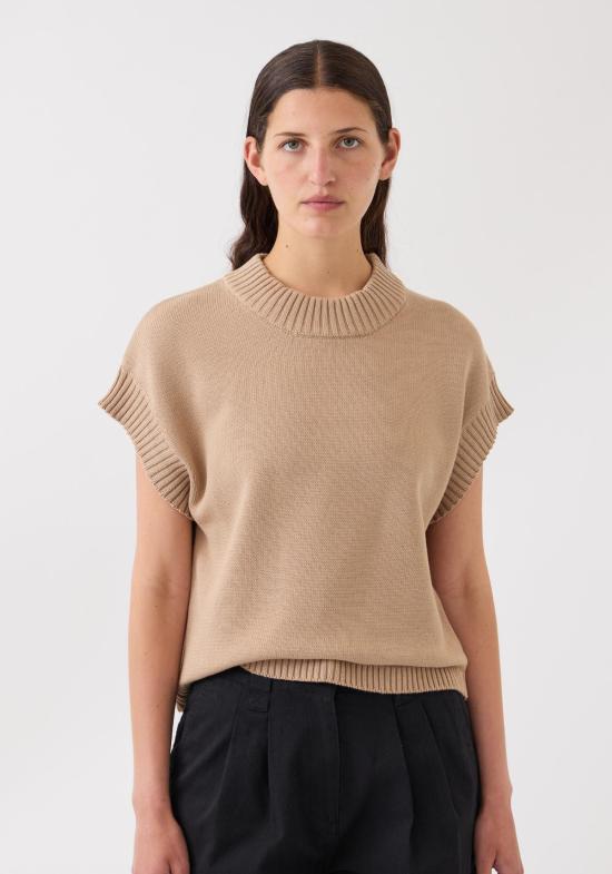  데미리 뉴욕 민소매 티셔츠 데밀리 몰리 코튼 탑