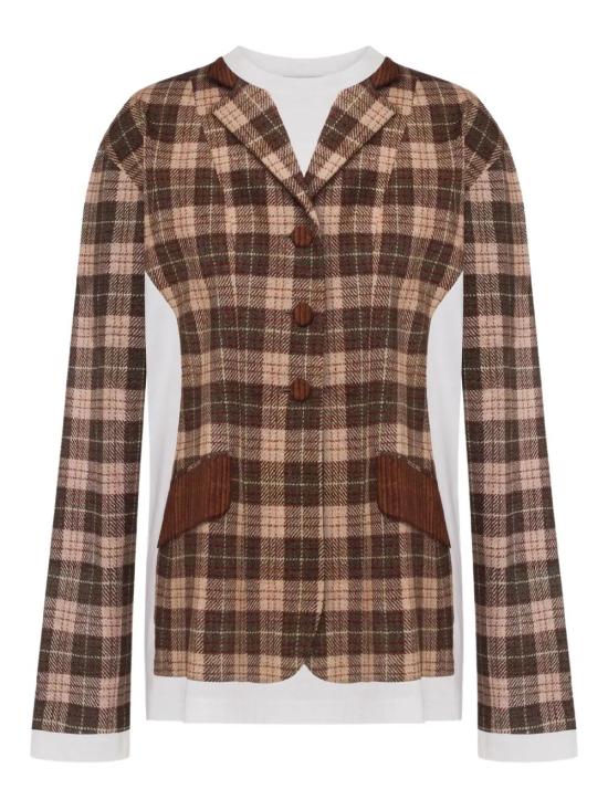 25FW 모스키노 긴팔 티셔츠 AEF252E 12035541AEF2888 White DOM