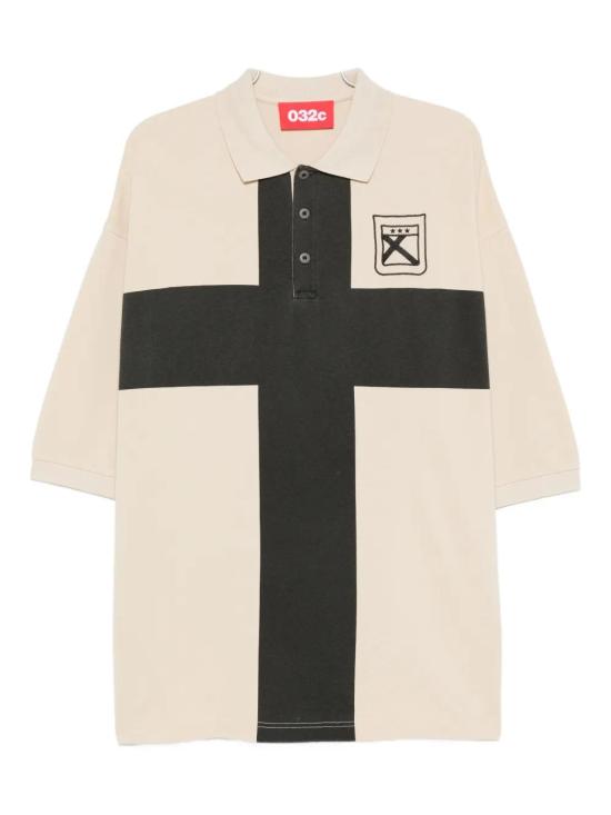 25FW 032C 폴로 티셔츠 32CU252PRTS047BE SAND DOM