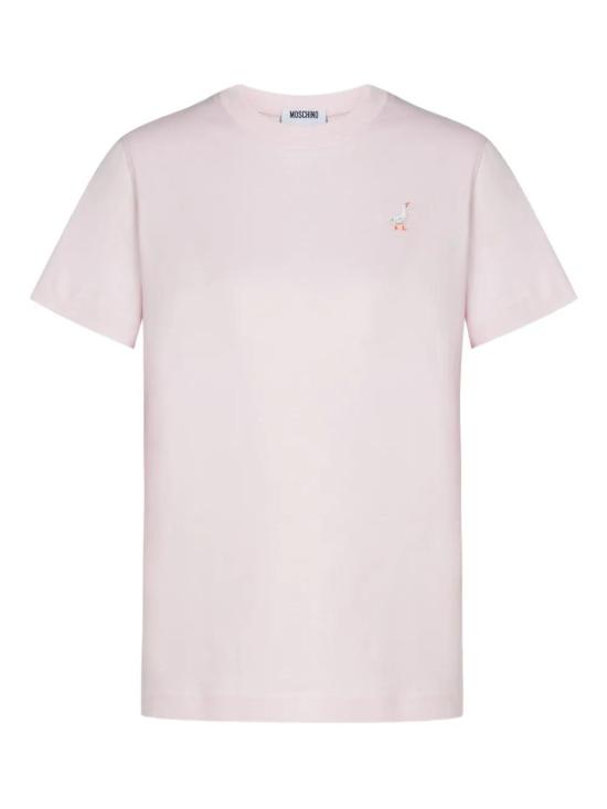 25FW 모스키노 반팔 티셔츠 AEF252D B07725441AEF1229 Pink DOM