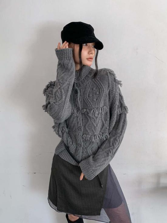  더 엔케이씨 스토어 가디건 Nkc 스토어 알리사 카디건 - The NKC Store