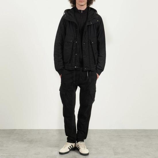  씨피 컴퍼니 GD 라이너 패디드 고글 자켓 19CMOW081A110437G999 BLACK DOM - C.P. COMPANY