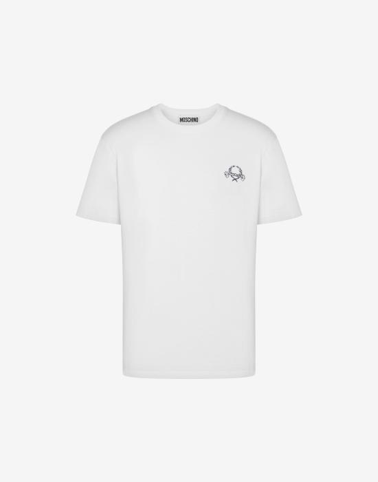  모스키노 반팔 티셔츠 AEF251ZZ07180241AEF1001 DOM