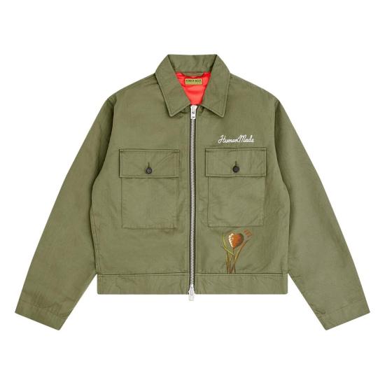  휴먼메이드 봄버 자켓 HM29JK016OLIVEDRAB OLIVE DRAB DOM