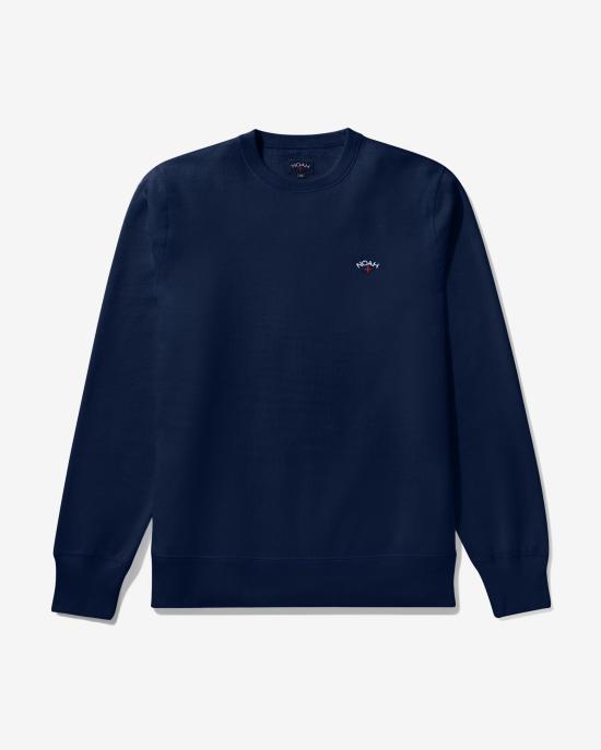  노아 긴팔 티셔츠 NOAU000ORSW002NV NAVY DOM