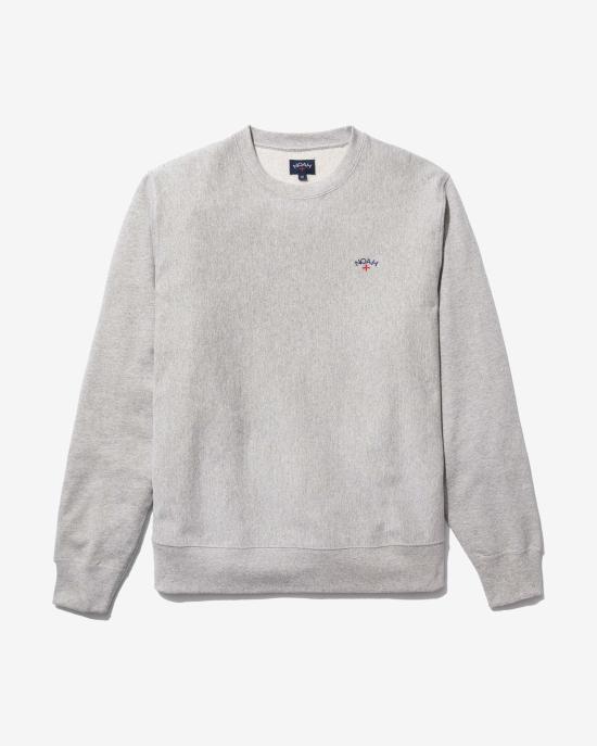  노아 긴팔 티셔츠 NOAU000ORSW003GR HEATHER GREY DOM