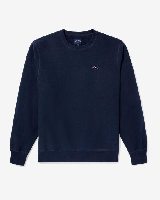  노아 긴팔 티셔츠 NOAU000ORSW005NV NAVY DOM