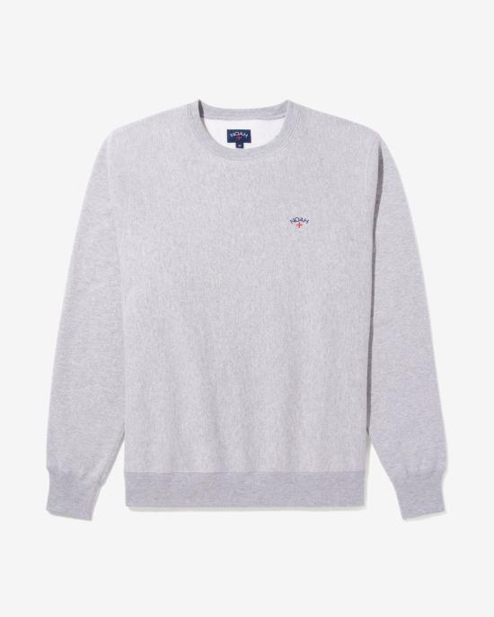  노아 긴팔 티셔츠 NOAU000ORSW006GR HEATHER GREY DOM